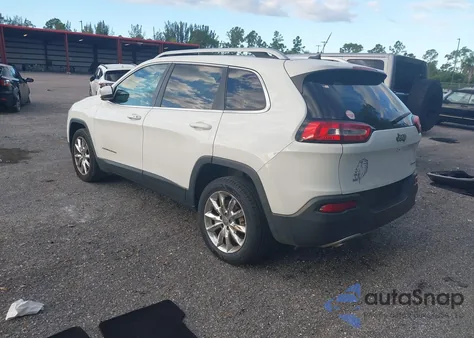 2015 Jeep Cherokee Limited from USA, damaged, VIN 1C4PJLDBXFW656463